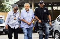 Lula cuando fue detenido por corrupción